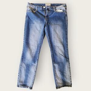 Phat Fashion Silver Label Juniors/Ladies Straight Denim Blue Jeans Sz 15